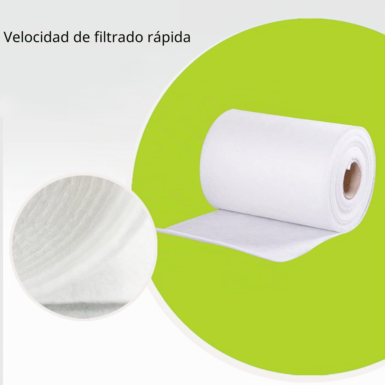 Rollo de filtro de aire poliéster universal 10x23x23 cm 30x30 cm 45x150 cm 45x250 cm