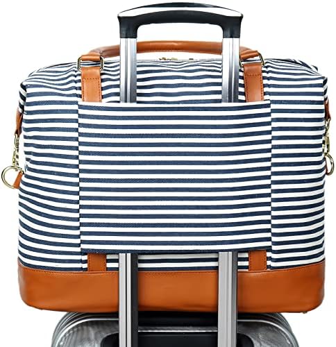 CAMTOP Women Ladies Travel Bag Canvas Weekend Overnight Carry On Luggage Bags