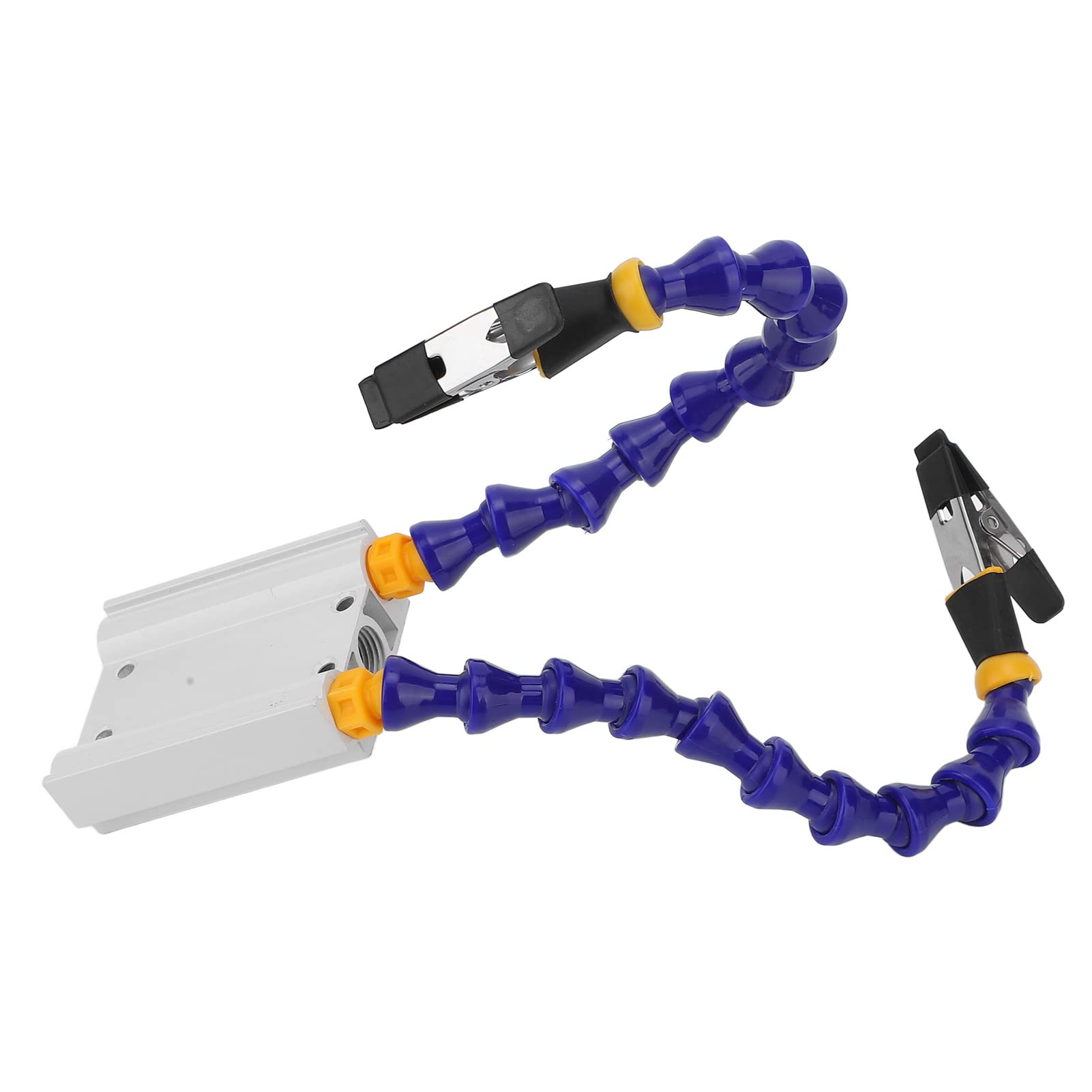 Soldering Helping Hands,with Abs Flexible Arm and Aluminum Alloy Base,Essential Soldering Tools for Precise Electronics Repair(2PCS) (AMAKOLLhsy5y-11)