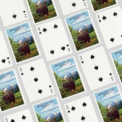 Baraja Poker Lantern Press Whitefish Montana 52 Cartas miniatura 4