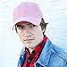 ATZI Corduroy Hat Women Men Baseball Cap Fathers Day Classic Casual Everyday Vintage Trendy Low Profile Prep Golf Fashion Stylish 6 Panel Curved Visor Bucket Adjustable Strap - Pink
