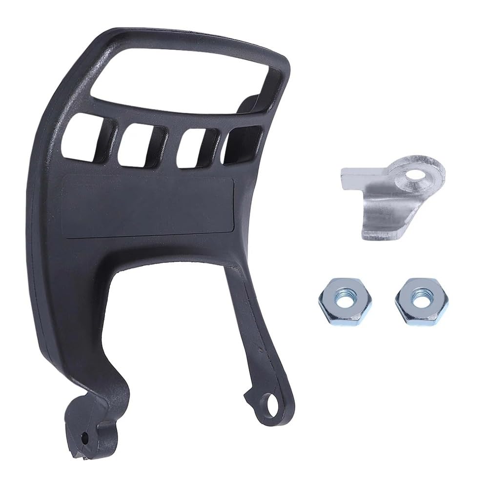 Kit de protección for manija de freno de cadena for motosierra MS271, MS291, MS271C y MS291C. Protector de mano for manija de freno con tuercas de barra 1141 792 9101