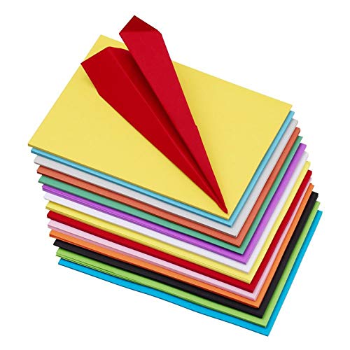 Kidivo A4 Size Assorted Colored Paper Sheets, Art & Craft Paper (Pack