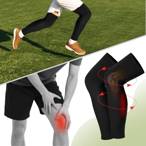 Sports Compression UV Full Length Long Leg Sleeves for Men Women Youth Sport Running Basketball Football Cycling4