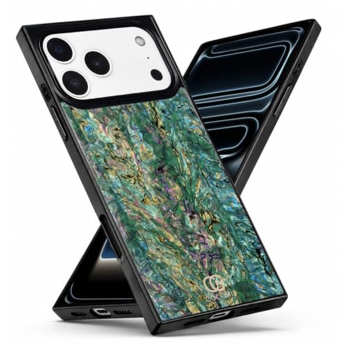 Image of COCOMII Rectangle for iPhone 18 Pro Max /17 Pro Max Case, Aurora Abalone