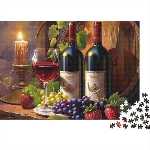 Rompecabezas de vino de 1000 piezas el regalo educativo ideal para jóvenes y adultos