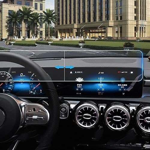 Verre trempé Mercedes Classe A W177 ultra transparent anti rayures écran tactile