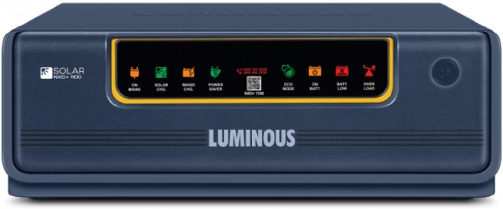 Luminous Solar NXG 1100 Ups Inverter - Solar NXG 1100 Inverter Hybrid UPS for Home, Office