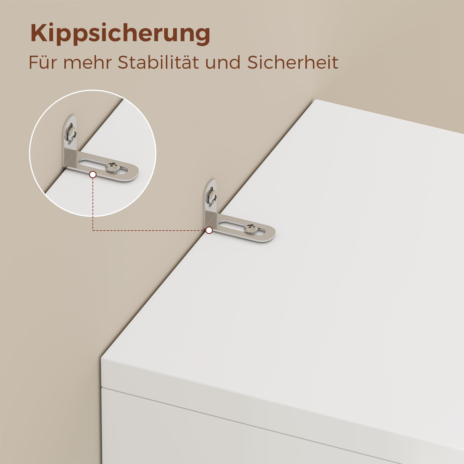 Badezimmerschrank, Badezimmer Hochschrank mit 4 offenen Ablagen, 2 Bambustüren, 1 Schublade, Badschrank Schmal mit Verstellbaren Ablagen, Badmöbel für Wohnzimmer, Küche und Bad, 20x20x180 cm