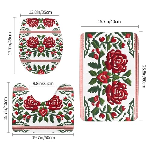 Tapis de bain antidérapant à séchage rapide ultra absorbant - 3