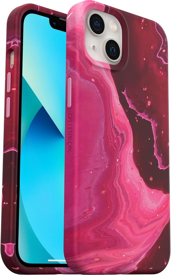 OtterBox - Ultra-Slim iPhone 13 Case (ONLY) - Made for Apple MagSafe, Artistic Protective Phone Case with Soft-Touch Material for Comfort (Mars