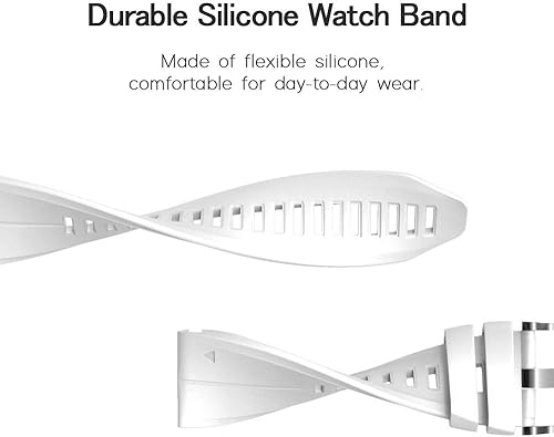 Vista 25 de ANCOOL Correa de reloj Garmin Fenix 5X/7X/6X Quickfit de 1.024 in compatible con Fenix 6X Pro/5X Plus/7X Pro/8 2.008 in (paquete de 7) Negro, gris