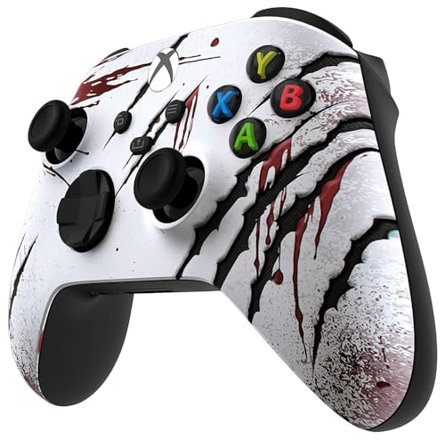 Image of Custom Controllerzz Wireless Controller for Microsoft Xbox Series X /S & Xbox One - Custom Soft Touch Feel - Custom Xbox Series X /S Controller (X /S Slasher)