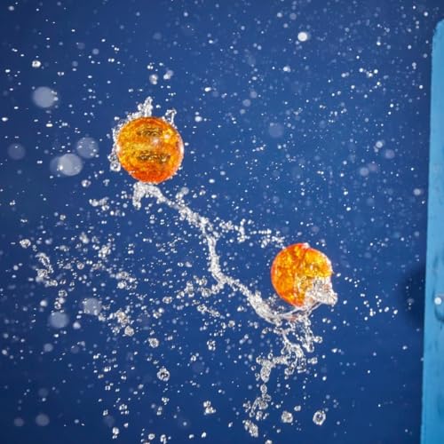 Image of NERF Super Soaker Hydro Balls Pack of 3 Reusable Water Fillable Balls (F6392)