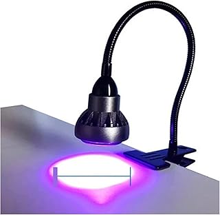 luz de curado UV, Lámpara ultravioleta de curado UV, foco de luz 405nm 395nm 365nm, pegamento sin sombras con Clip, pantalla de aceite verde, reparación de teléfono, placa PCB, soldadura para uñas de