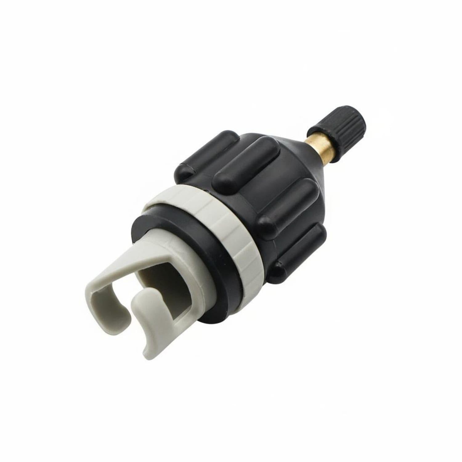 Leak-Proof Seal SUP Pump Adapter Sturdy Construction 4-in-1 Multi-Nozzle Adapter Paddle Board Air Valve Connector for Campers, Kayakers, Camping, Water Sports, Beach, Black Adapter-image-49