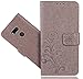 Produktbild FoneExpert® HTC U11+ / U11 Plus Handy Tasche, Wallet Case Cover Flower Hüllen Etui Hülle Ledertasche Lederhülle Schutzhülle Für HTC U11+ / U11 Plus