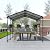 Roomfitters Metal Carport 10 x 15 FT Heavy Duty with Galvanized Steel Roof, Metal Garage Canopy and Frame, Outdoor Storage Shed for Vehicle Protection, Gray