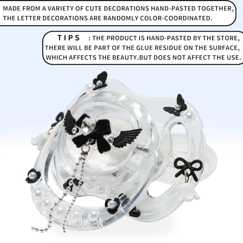 Image of CutiePlusU DIY Pacifier Big Shield Large Size White