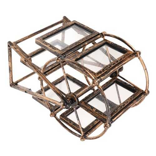 PRETYZOOM Cornice Portafoto Ornamentale Decorazione A Forma Di Ruota Panoramica Cornice Portafoto in Pvc Decorazione Per La Casa Portafoto A Carosello