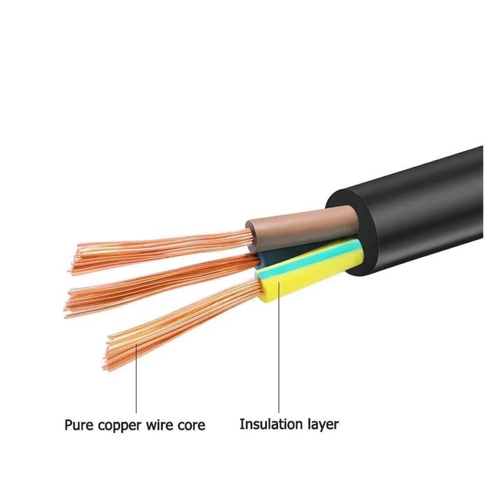1,5 M 3 M 5 M AC Power Kabel 3 Zinken Stecker EU US AU UK C13 Lade Linie for TV Computer Drucker Laptop(AU SAA 3x2.5mm2,3M)