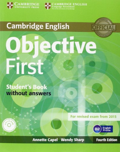  Objective First Student\'s Book without Answers with CD-ROM [Lingua inglese]