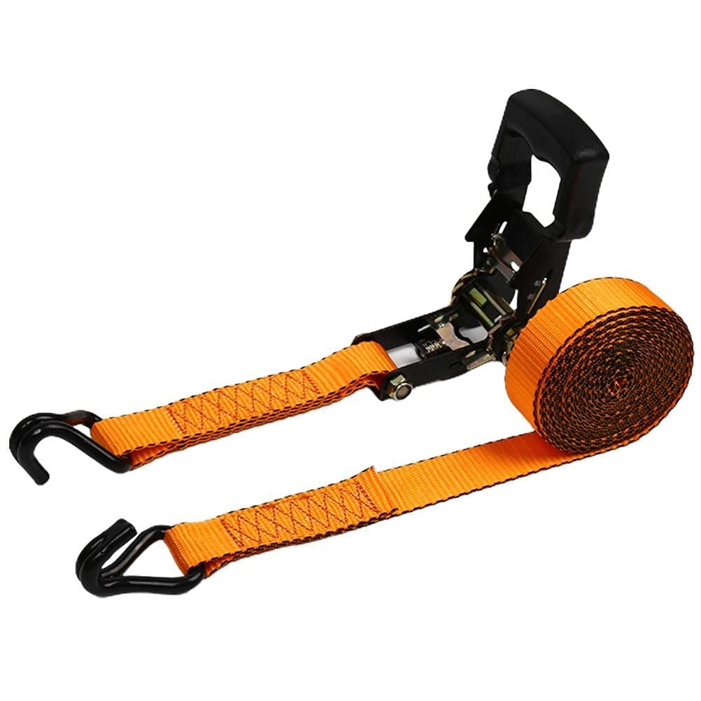 Riemen hinunterbinden Schnallebindergürtel Gürtelgurte für Auto Motorrad Fahrrad mit Metallschnalle Schleppseil Starker Ratschengürtel für Gepäcktasche (Color : 38mmX5m Strip)