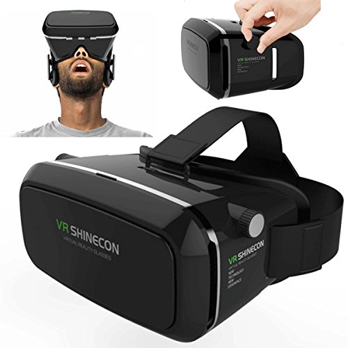Gearmax® Google Cardboard cuffia di 3D VR realtà