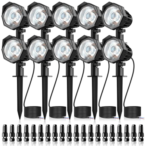 MEIKEE 15W LED Landscape Lights 10-Pack