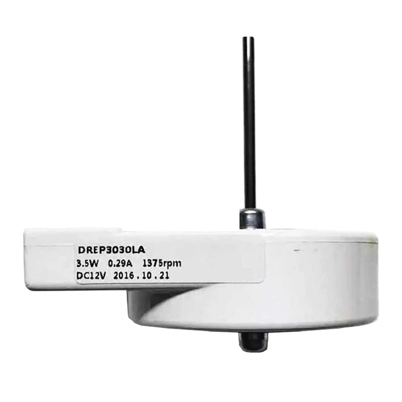 EKFBQBGW Refrigerator Ventilation Fan electronic starter DREP3030LA 3.5W 0.29A 1375rpm DC12V