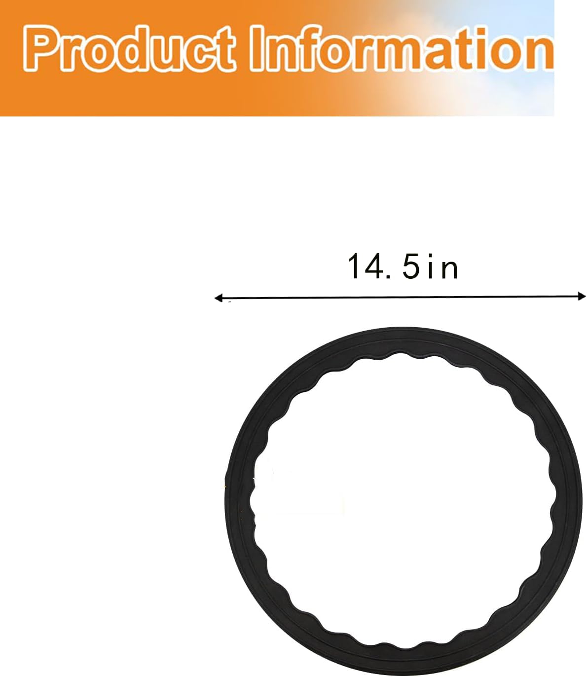 2 Pack Bar Stools Leg Protectors Ring, Non Slip Silicone Chair Leg Floor Protector, Pads Bottom Protect Wooden Floor No Scratches No Noise Anti-Slip, Stretchable Fits 14.5" to 16.5" Chair Base, Black