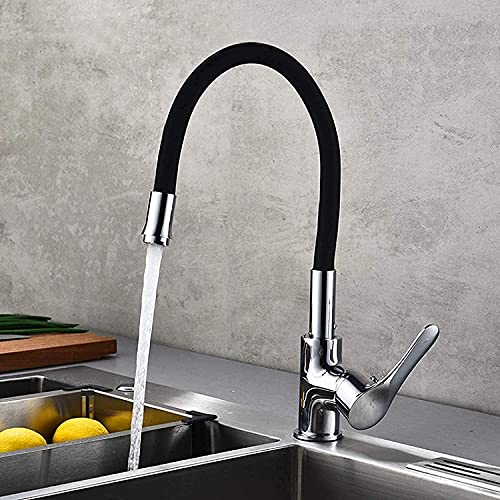 Robinets de cuisine pour évier eau chaude et froide orientable