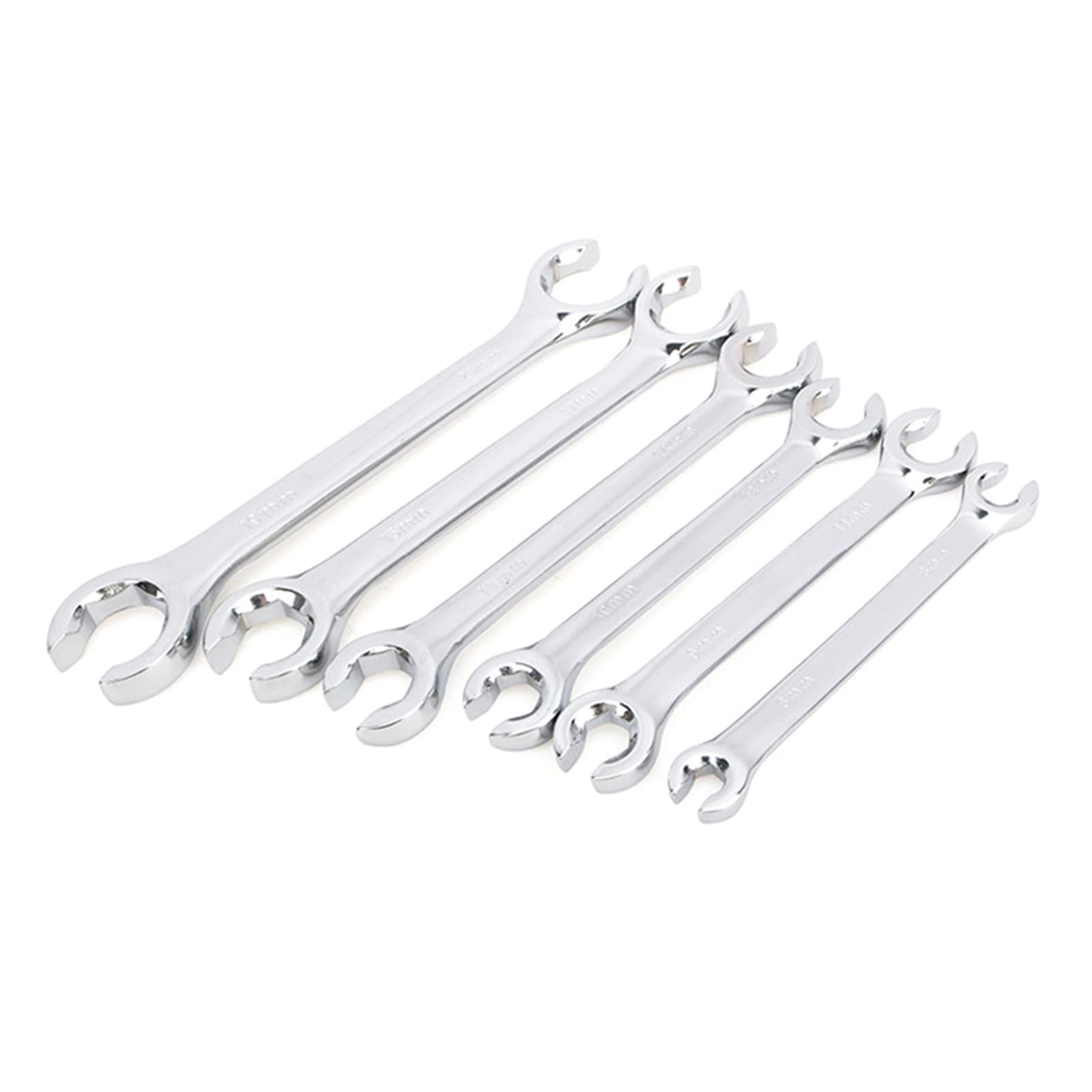 Multifunctional Chrome Steel 6~21mm Tubing Nut Wrench Set 6mm X 8mm 9mm X 11mm 10mm 12mm Wrench Sets