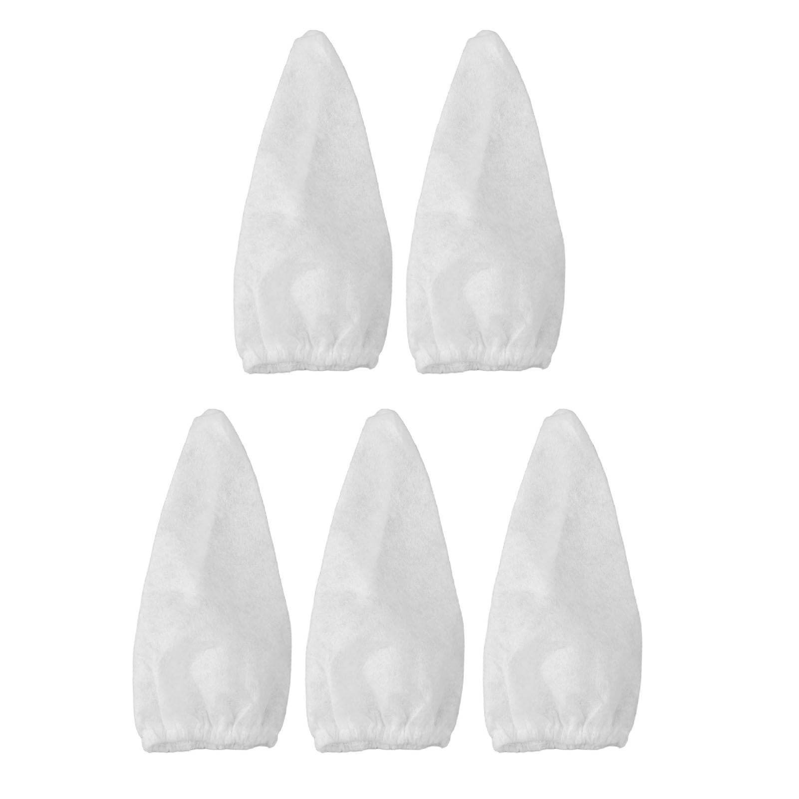 Tyenaza 5Pcs Pool Vacuum Filter Bag, Reusable Polyester Fiber Swimming Pool Cleaner Filter, Pull-N-Lock Cord Pool Vacuum Cleaner Bags for Swimming Pools Ponds and Aquariums