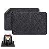 JDCMEI 2 Pcs Alfombrilla Resistente al Calor para Freidora de Aire, Encimera de la Cocina Alfombrillas Resistentes al Calor, Alfombrillas Antideslizantes Fieltro, para Freidora Aire