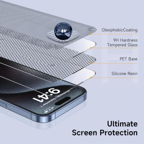 Image of Xynity Ultra Tempered Glass for Poco X8 Pro Max (Pack of 2) - Edge to Edge Full Screen Coverage with Easy Installation Kit