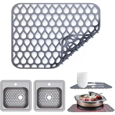 SopimusZ Folding Heat Resistant Sink Mat Cover