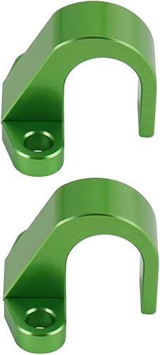 Miniatura 5 de NICECNC 2 piezas guía de abrazadera de manguera de freno trasero compatible con Kawasaki KX450 2019-2021, KX450F 2006-2018, KX125 2005, KX250 05-07