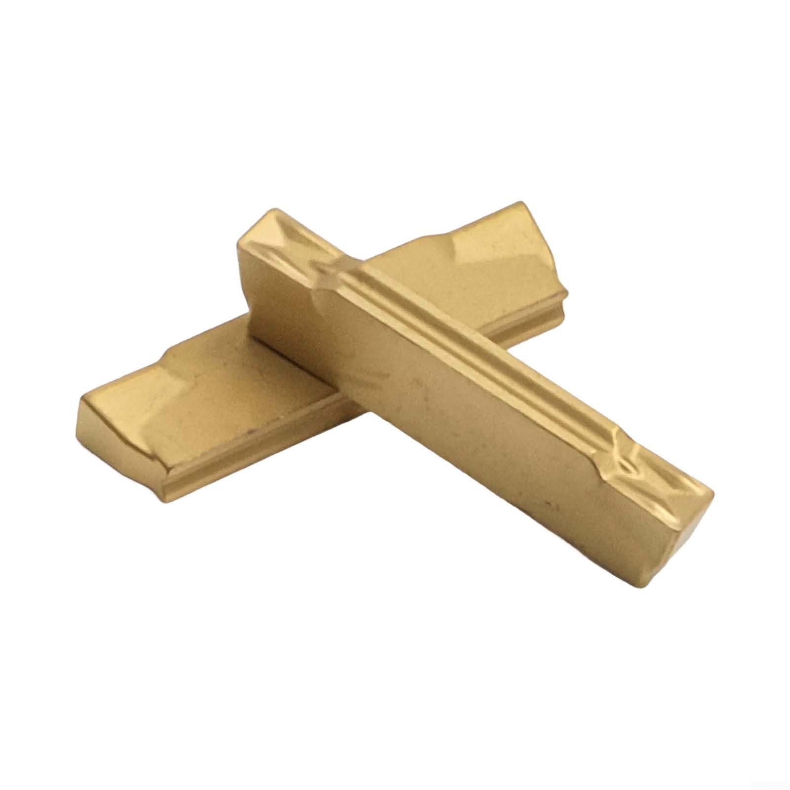 Lot de 10 inserts en carbure MGMN200-G pour outil de rainurage MGEHR MGIVR Application dans les magasins industriels