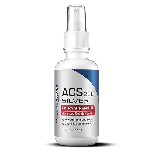 Results RNA - ACS 200 Silver Extra Strength - Soporte para el sistema inmunológico avanzado celular coloidal que sobrealimenta tu sistema