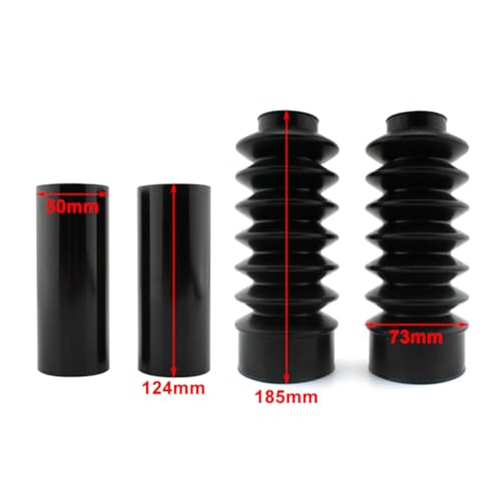 Przód, widelec Gators Gaiters Cover Dust Boot Shock Guards Silica Black, do motocykla Harley, Nightster RH975 2022-2023 Regulowana wtyczka przedniego widelca