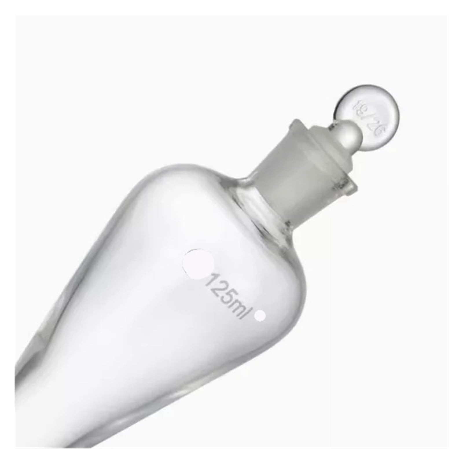 1 x Laborglas, birnenförmig, konischer Trenntrichter, Laborglas(60ML)