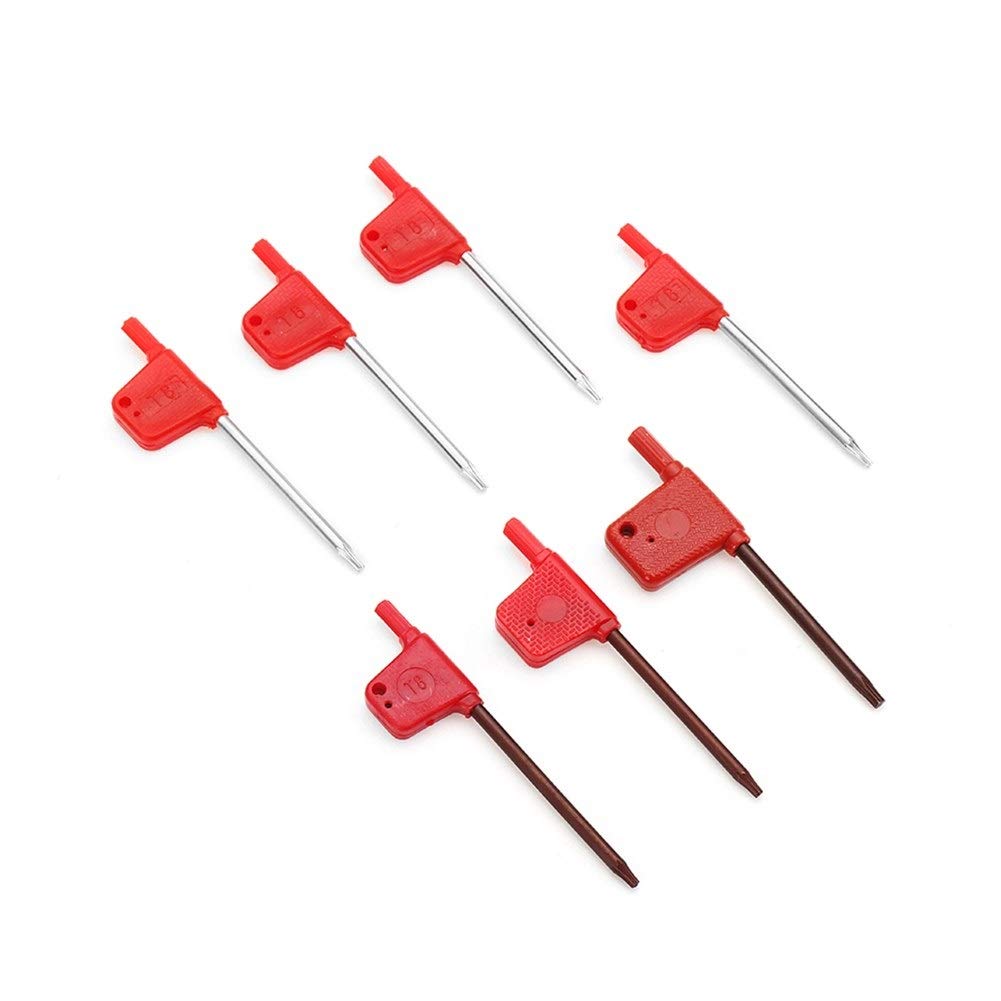 Set di utensili da tornitura in metallo duro da 5 pezzi, indicizzabili, da 5/16 pollici, per taglio/alesatura/smussatura | Leroy Merlin