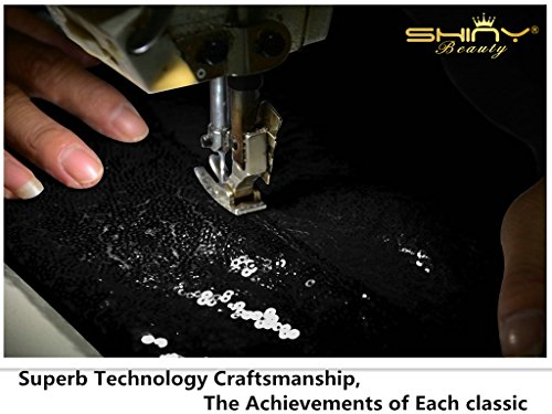 Shinybeauty sparkly 9 x 15ft-sequin backdrp-black