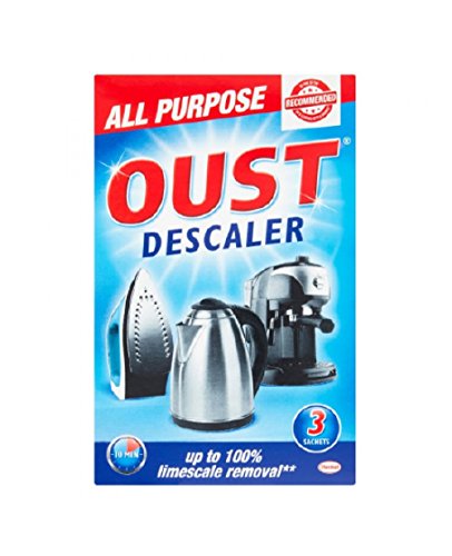 Oust - Descalcificador multiusos, 3 sobres de 25 ml.