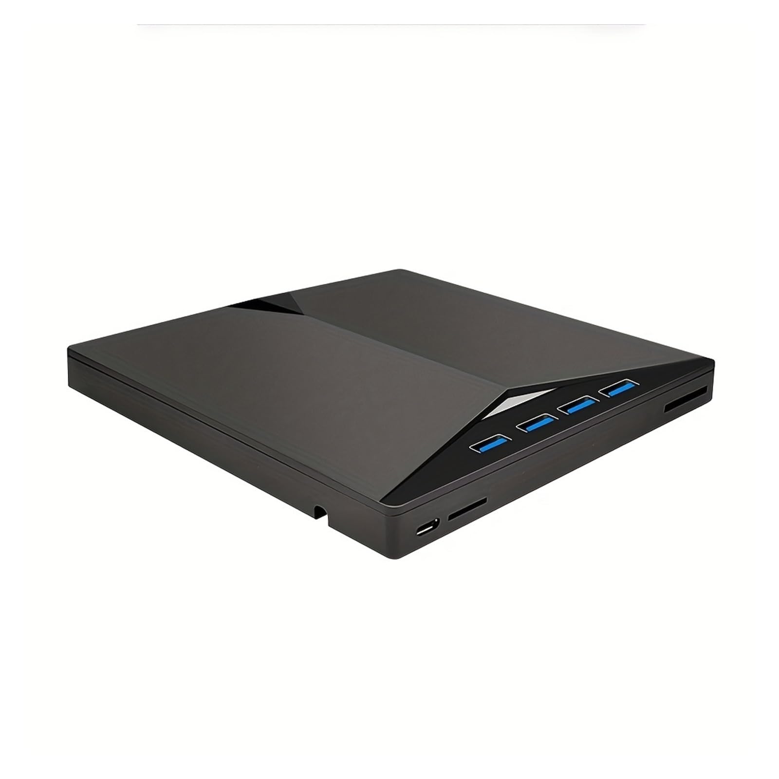 Reproductor de DVD, USB 3.1 Tipo C/USB 3.0 Grabador de DVD Externo CD DVD RW Unidad óptica Super Drive for Ordenador portátil