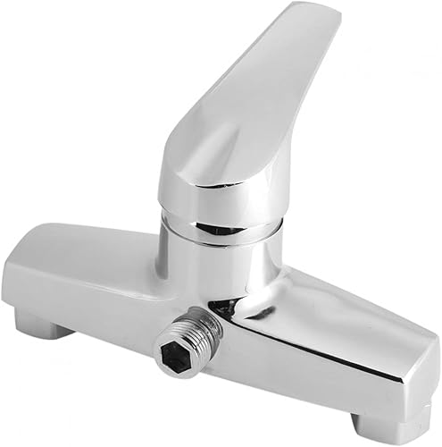Miniatura 4 de Grifo de baño Grifo de ducha de mezcla caliente y fría, aleación de zinc, grifo de baño de una sola manija, grifo montado en la pared de la válvula