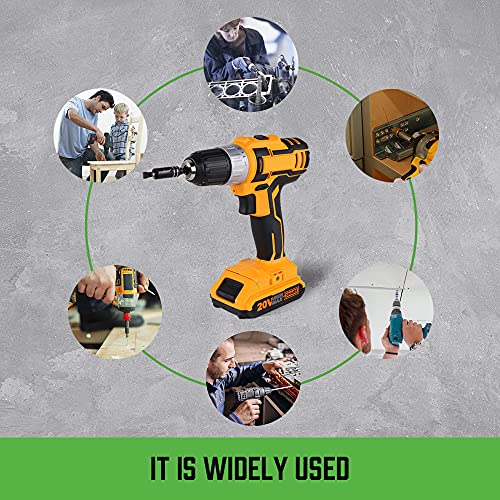 Swanlake Garden Tools Swanlake 1/4"Magnetic Extension Socket Drill Bit Holder,10Pcs Screwdriver Extension thumb #5