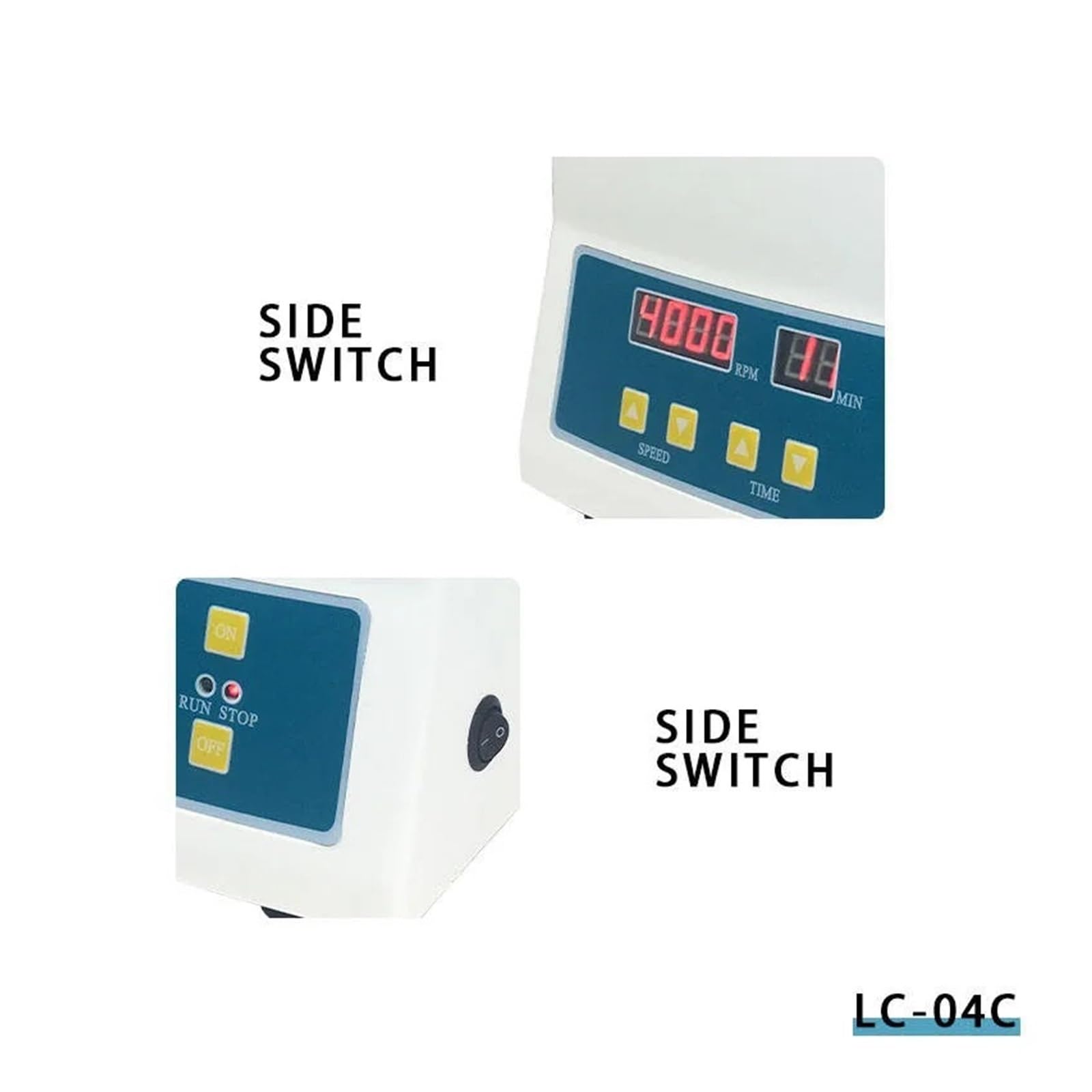 Centrífuga de mesa, Centrifugadora De Baja Velocidad LC-04C Con Código Error Y Control Panel Táctil