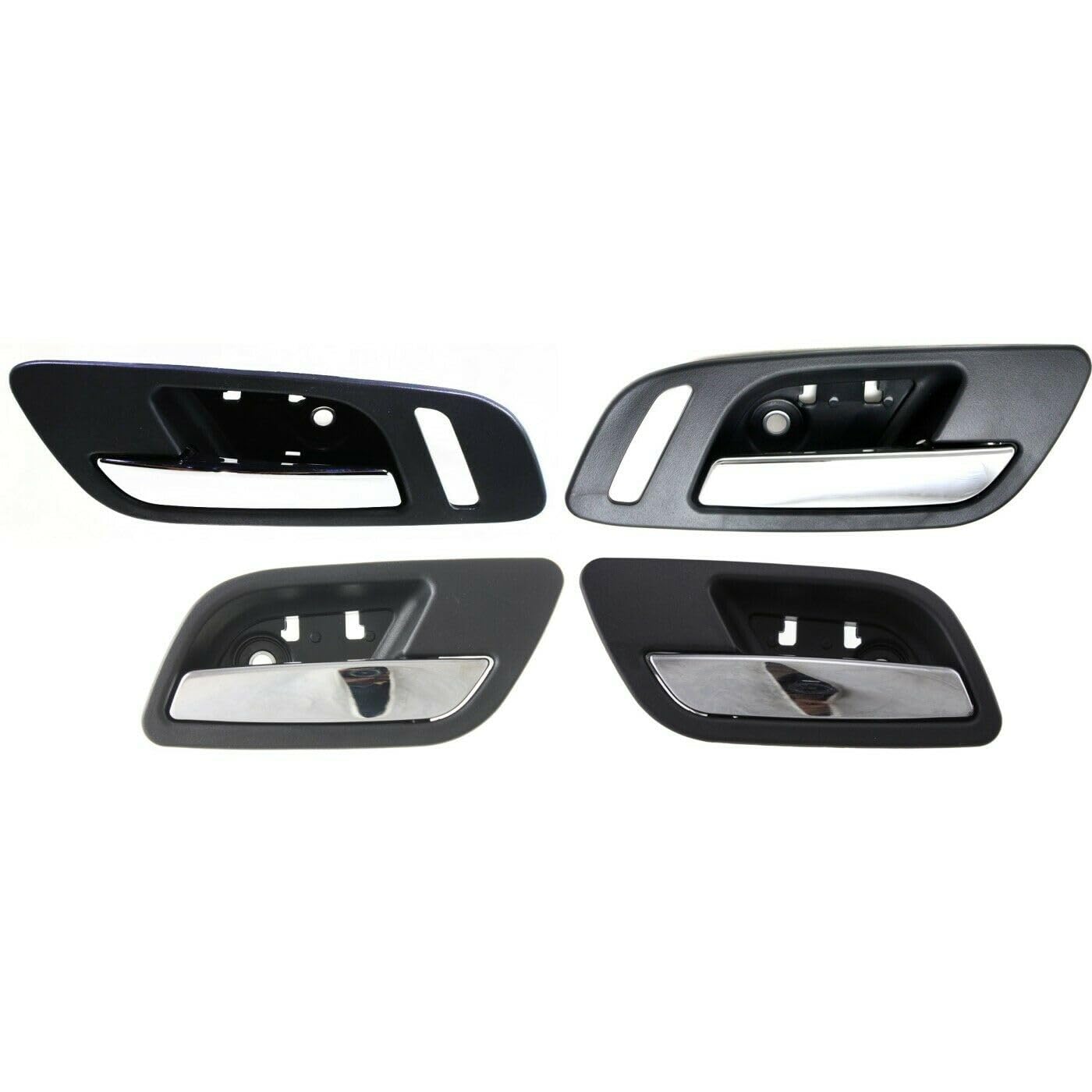 Amazon.com: Tesglow Car Door Handle Interior Front Rear Driver  
